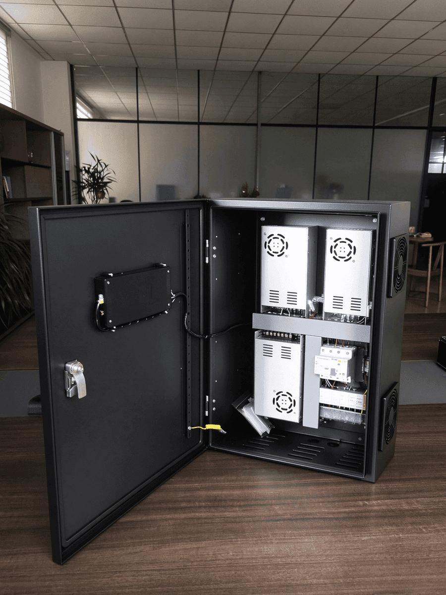 Poultry House Light Control System — Touch Panel key performance